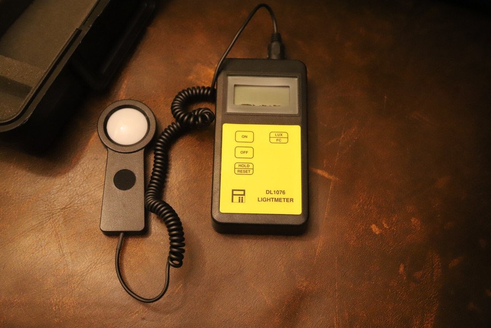 Used PACER INDUSTRIES Digital Light Meter DL1076