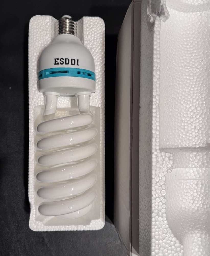 New- ESDDI 105W 5500K Daylight Balanced Light Bulbs for Soft Box Lighting Studio