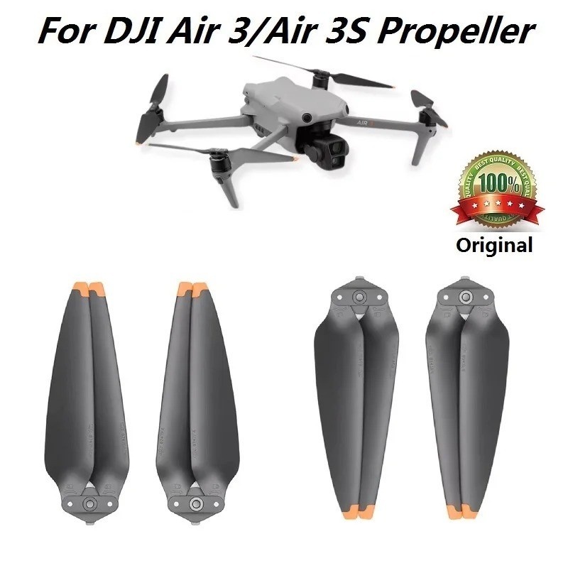 100% Original Low-Noise Propeller for DJI Air 3/Air 3S Quick Release Props Blade