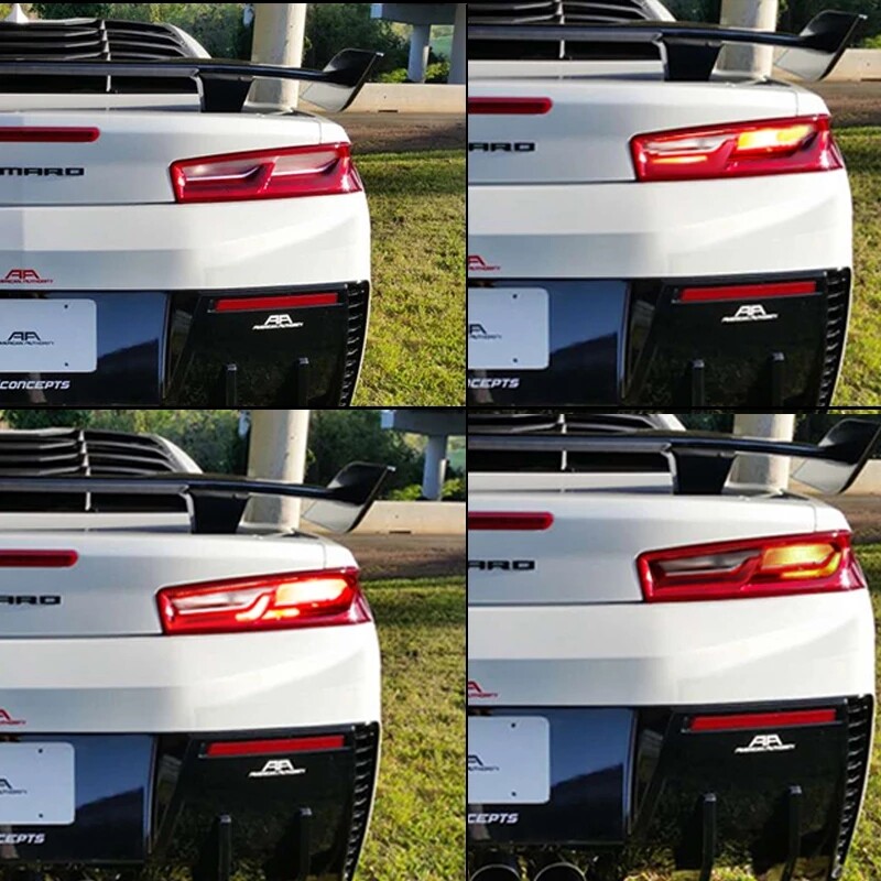 2X 3-Step Sequential Flow Semi Dynamic Chase Flash Tail Light Module Boxes USA