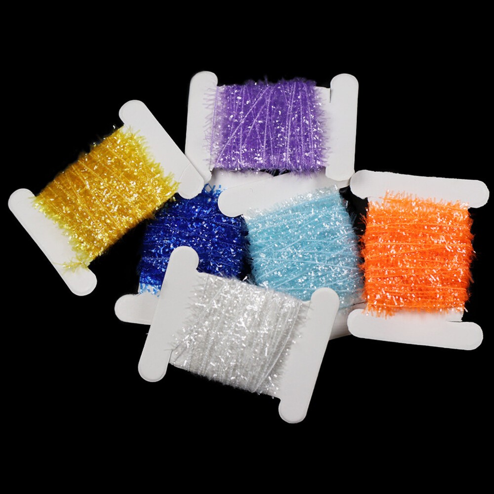 SOLID TINSEL & KRYSTAL PEARL CHENILLE - Hareline Fly Tying & Jig Material NEW!