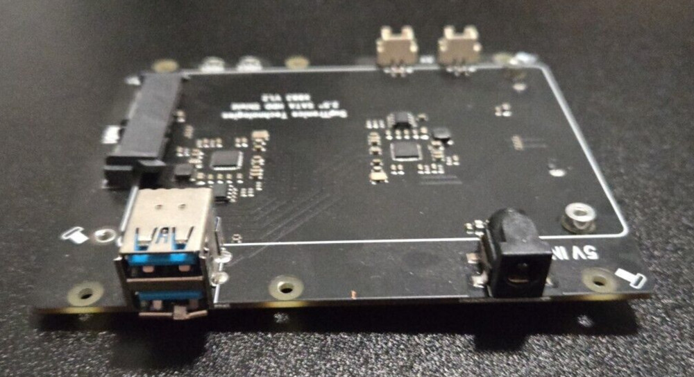 X883 V1.2 2.5" SATA RAID Storage Shield for Pi 4 - Perfect Working Condition