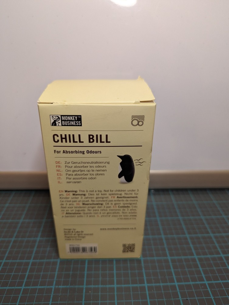 Chill Bill Refrigerator Deodorizer | Soda Holder for Refrigerator | Cute Fridge
