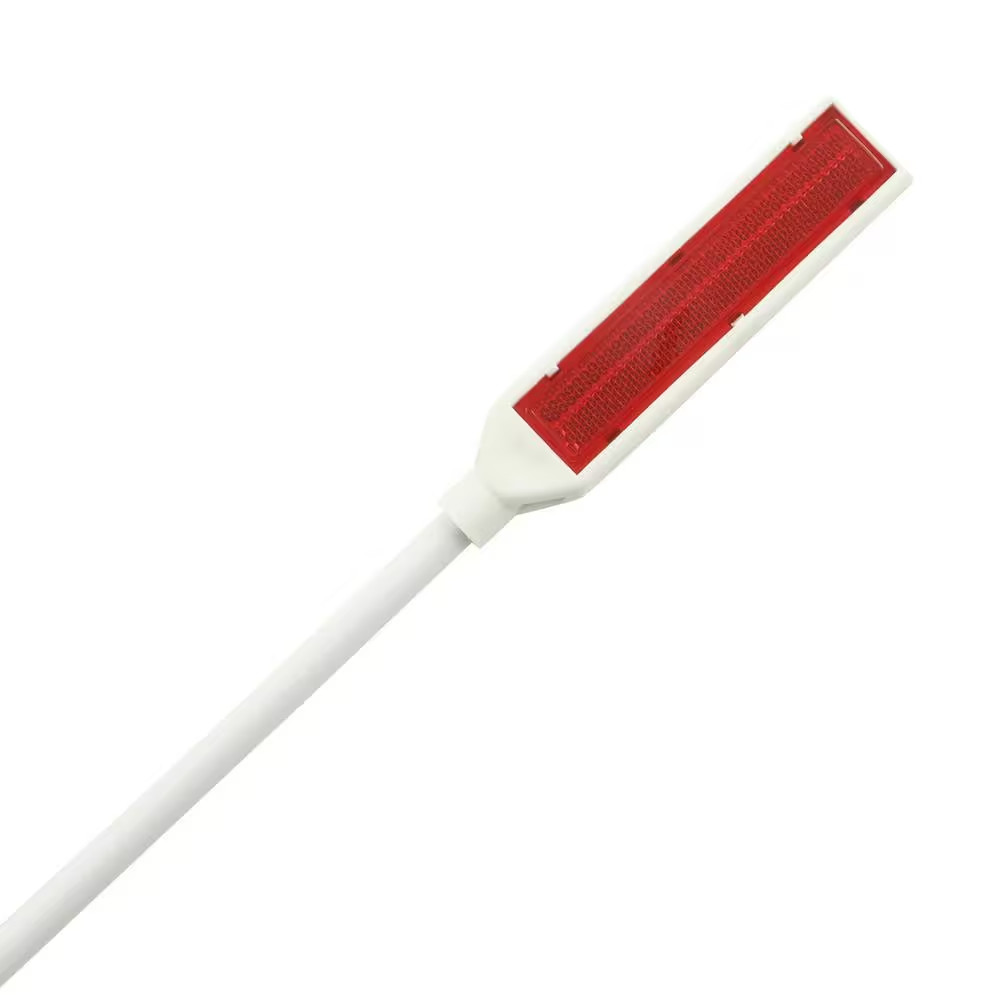 48 In. 2-Sided Red Reflective Driveway Marker