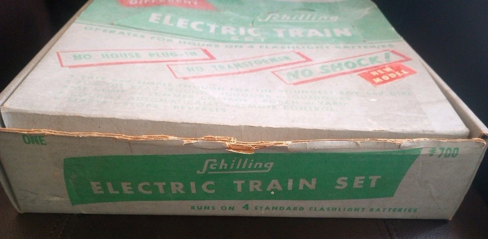 Schilling Electric Train Set Model #700 New Open Box As Is - Read Description
