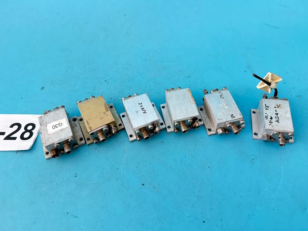 Lot of 6 RF Amplifiers | Microwave / RF Modules | SMA |
