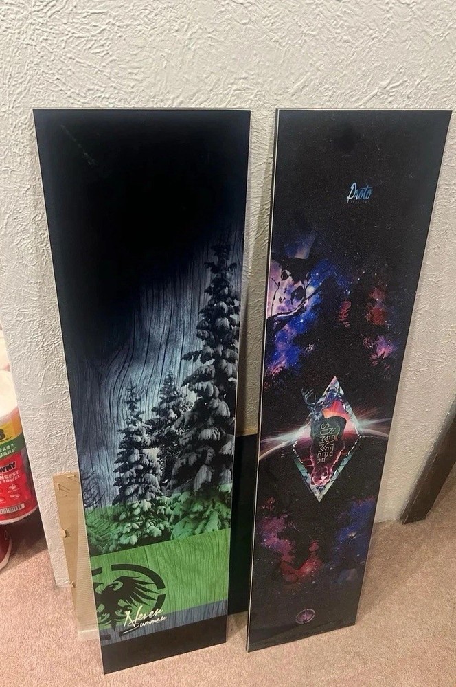 RARE NeverSummer Snowboard Top Sheet ART