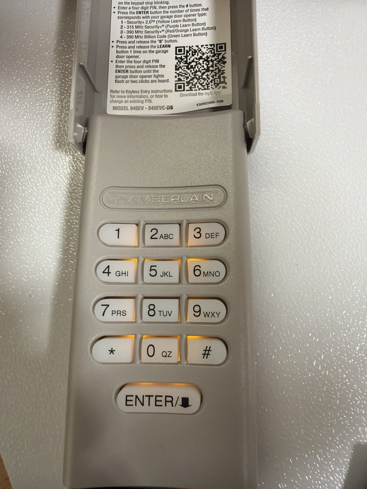 chamberlain wireless keypad