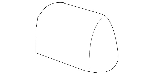Genuine GM Headrest Cover 88992652