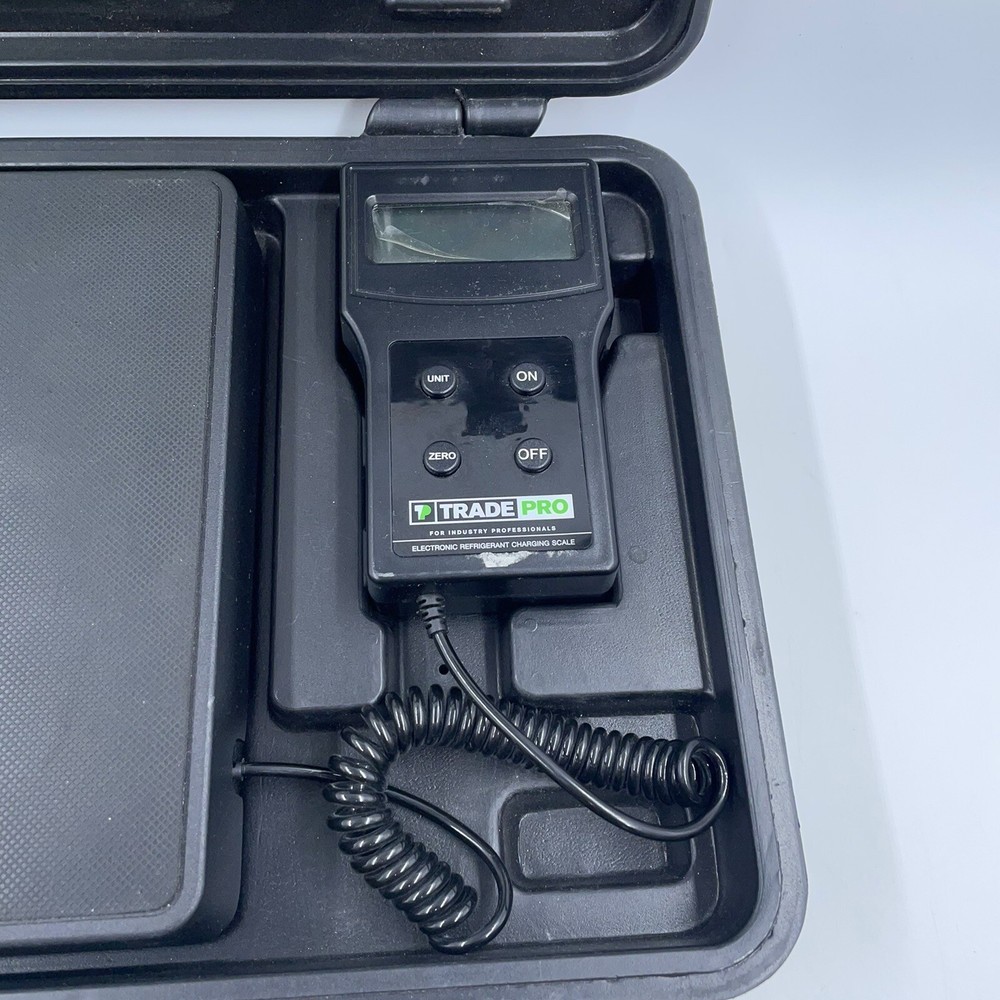 TradePro Refrigerant Charging Scale With Case