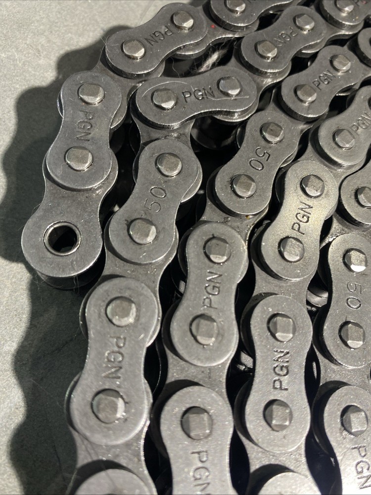 #50 Roller Chain x 10 feet *Missing Connecting Link*