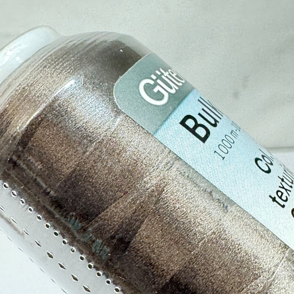 Gutermann Bulky Nylon Thread Overlocking, Textured, 2330 Brown, 1000M