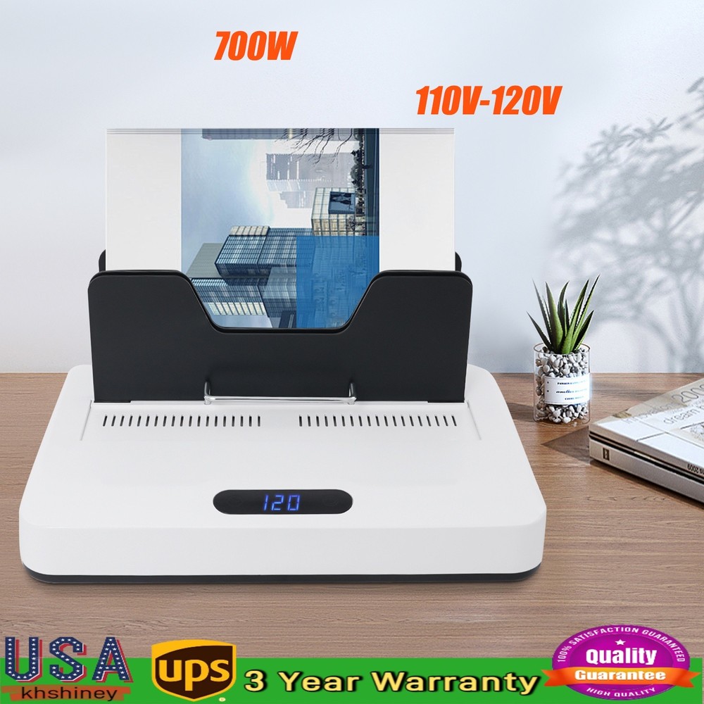 Electric Heat Binding Machine Heat Binding Device Hot Melt Thickness Machine