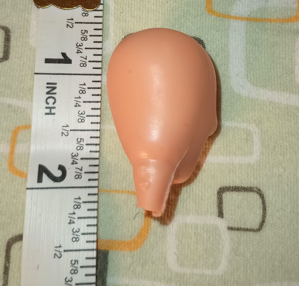 VTG Small Doll/Witch Heads For Crafts, 1 Per Order, Multiple Available