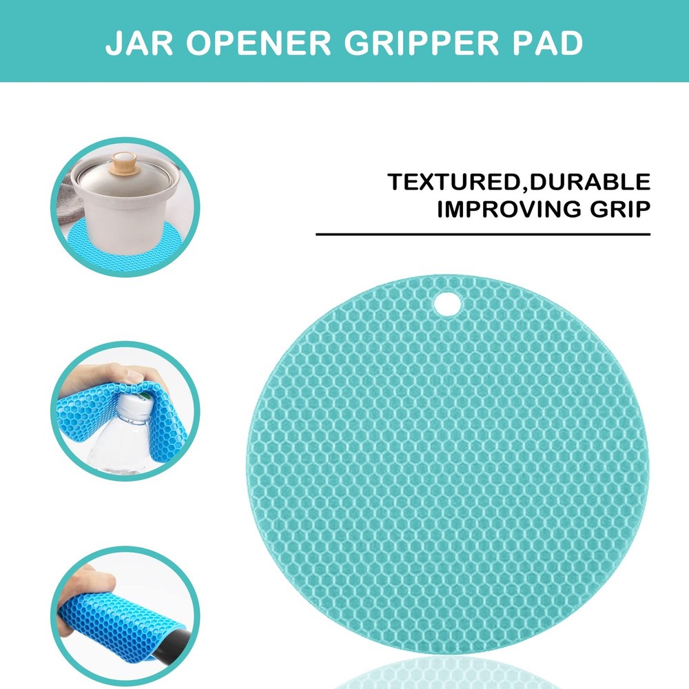 Jar Opener for Weak Hands Seniors with Arthritis 5 in 1 Multi Function Bottle