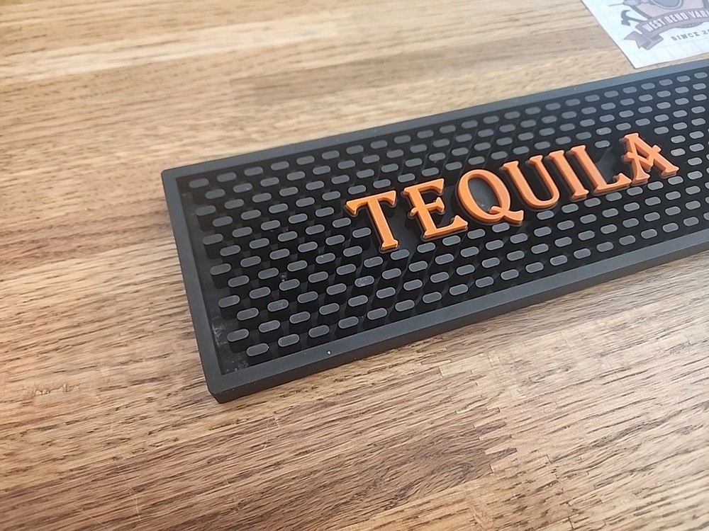 PATRON TEQUILA Rubber Bar Mat Runner Drip Mat