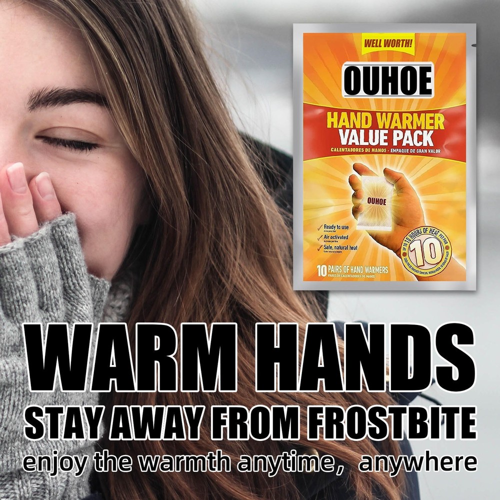 NEW HotHands Hand Warmers 10 Pair Value Pack