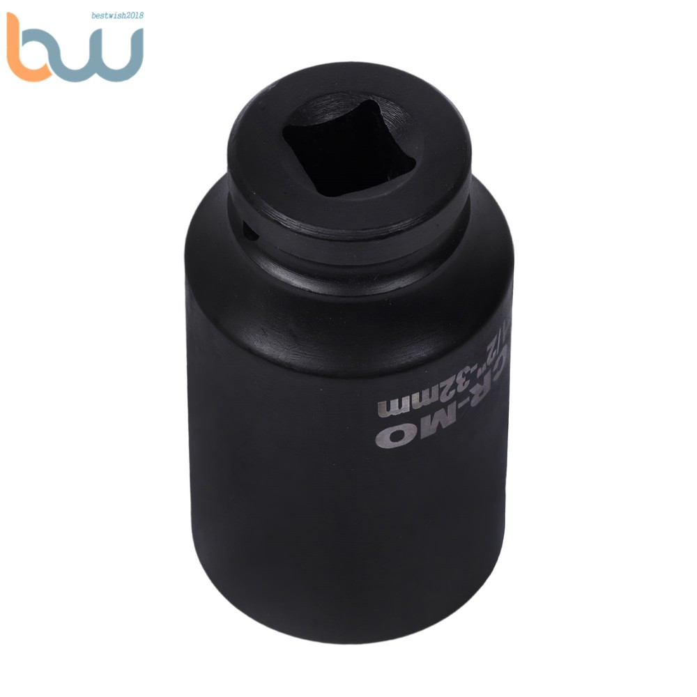 1/2 Inch Drive Deep Impact Socket Tool Set Metric Garage Workshop Tools 35pcs