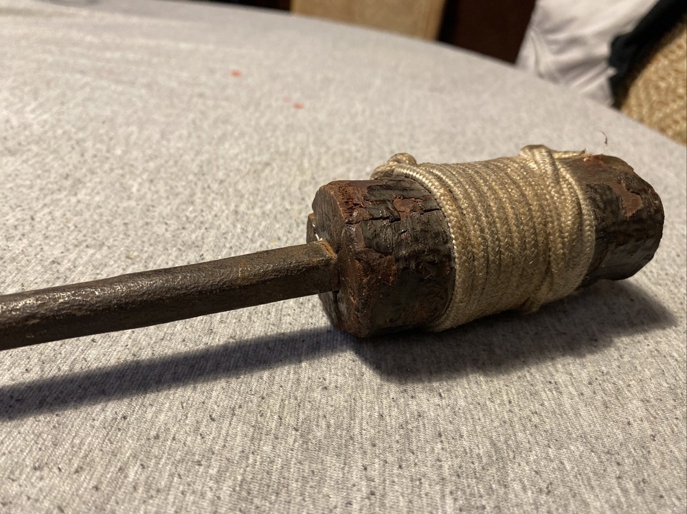 Antique #5 Solid Copper Soldering Iron