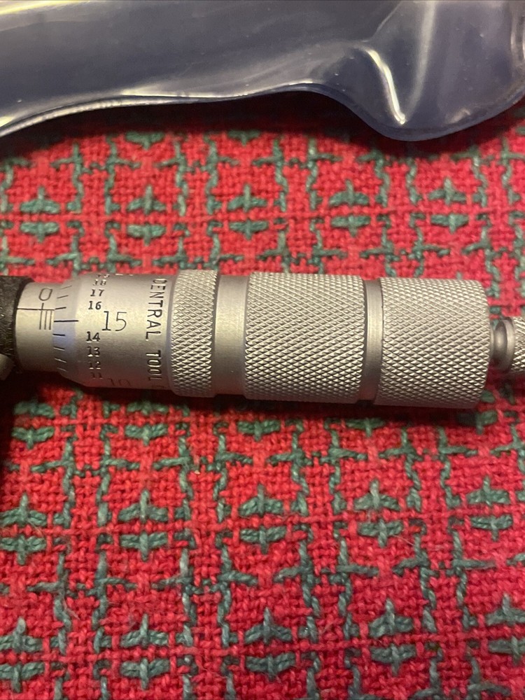 Vintage Central Tools Micrometer Rhode Island 🇺🇸 Unused!
