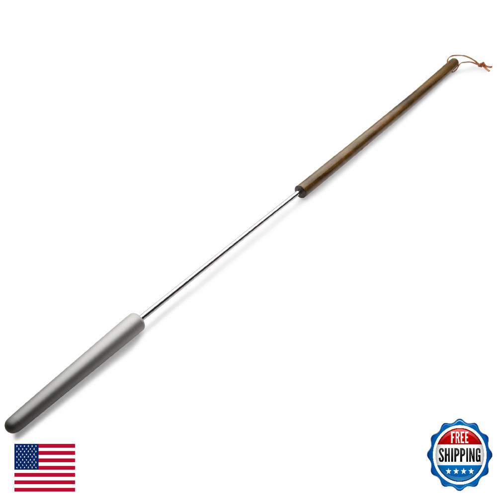 Rome Industries 606 Campfire Bread & Biscuit Stick - 38" Chrome Plated