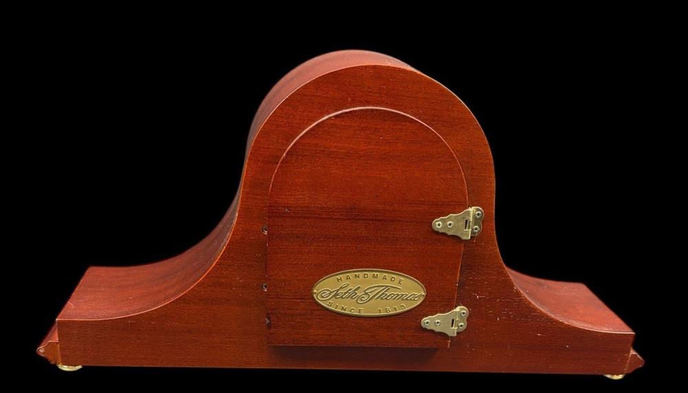 Beautiful Vintage Seth Thomas Westminster Chime Mantle Clock WORKING