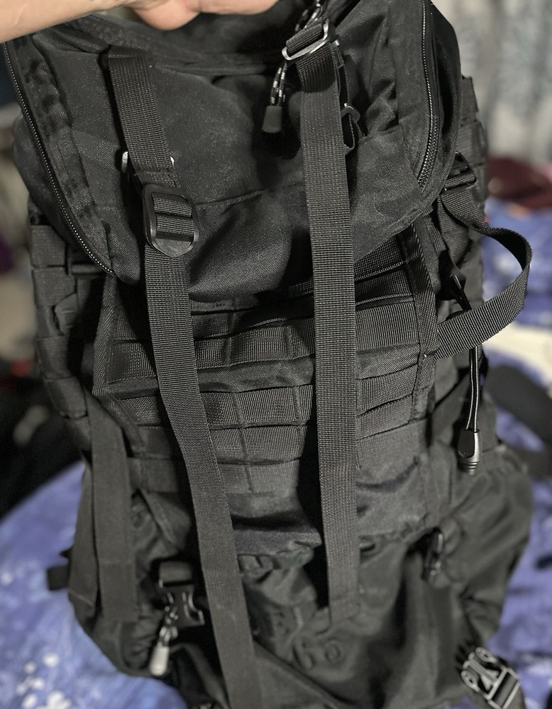 “Fieldline Tactical Delta 65L Internal Frame Backpack MOLLE System Black NEW”