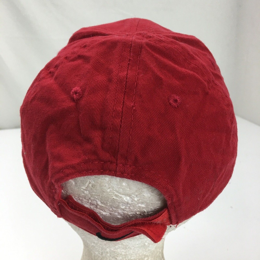 Nike Red Black Kid's 4-7 Ball Cap Hat Adjustable Baseball
