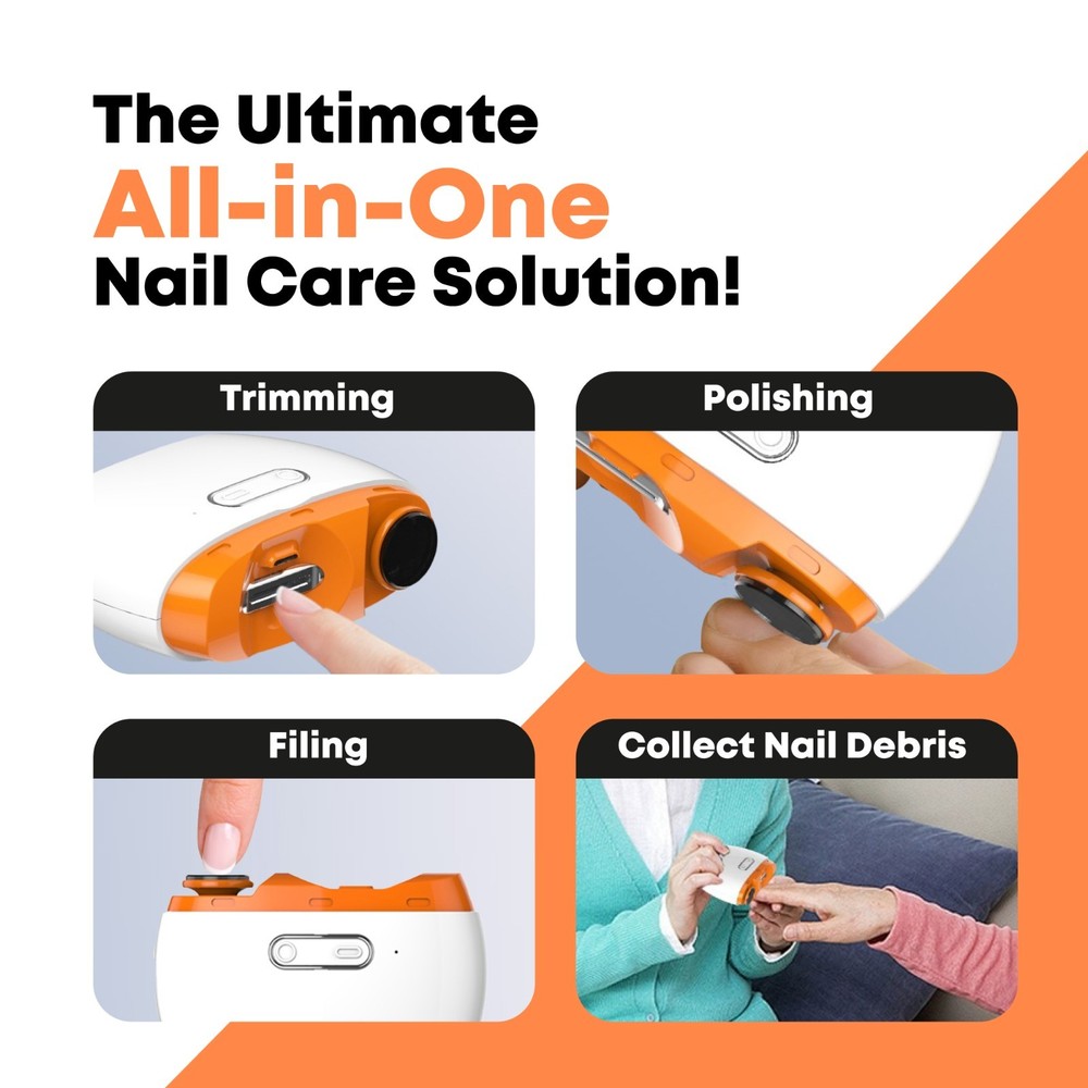 Love You Studio Electric Automatic Nail Clipper Trimmer