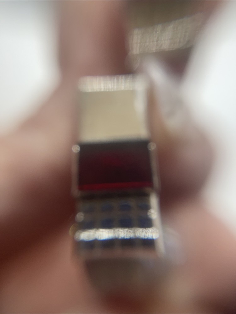 Stunning Silvertone Vintage Cuff Links #Q36