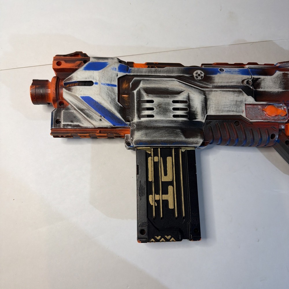 NERF N-Strike Modulus REGULATOR CUSTOM PAINT AND STOCK. (Tested)