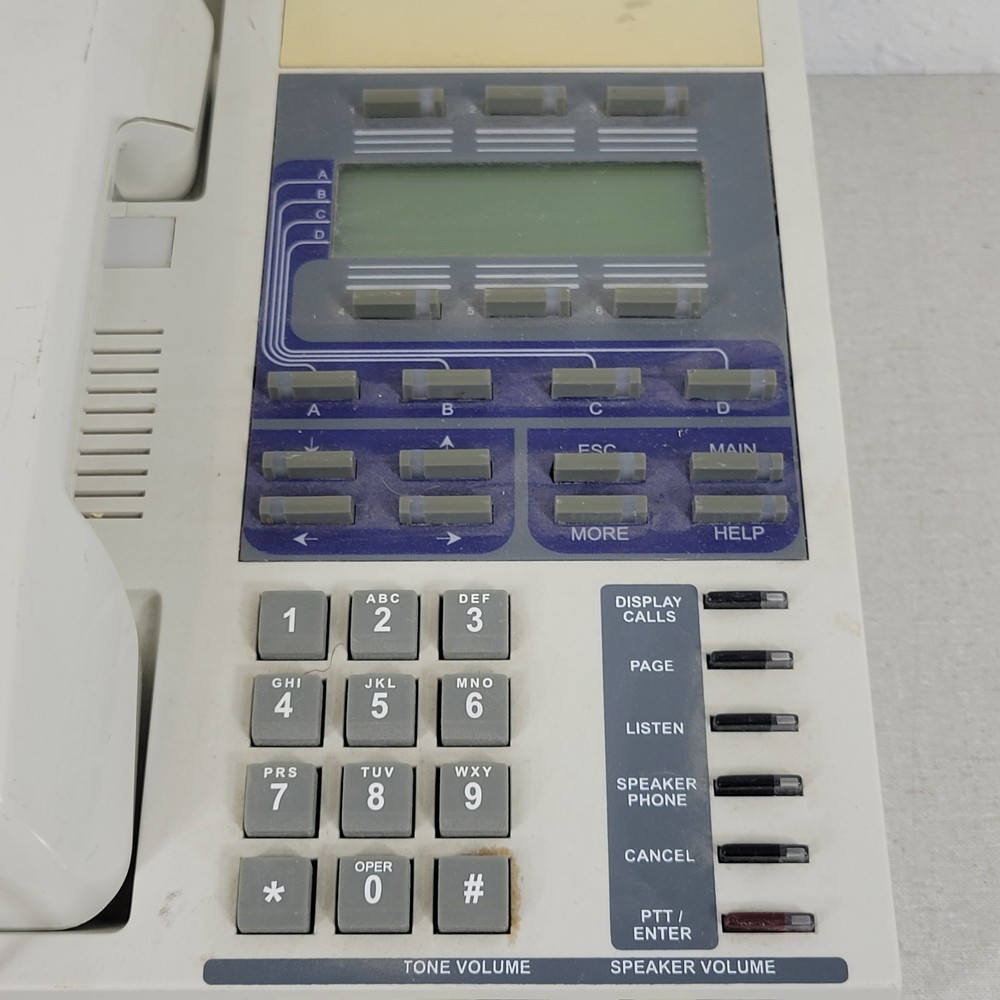 Telecor MCC-6 Vintage Administrators Console PA System Intercom Phone