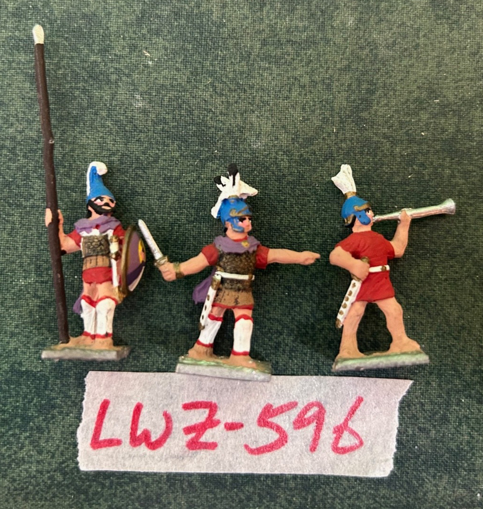 25mm Painted Garrison Macedonian Command Lot LWZ-596