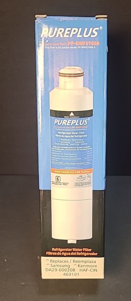 PUREPLUS PP-RWF0700A Refrigerator Water Filter Replacement for Samsung Kenmore