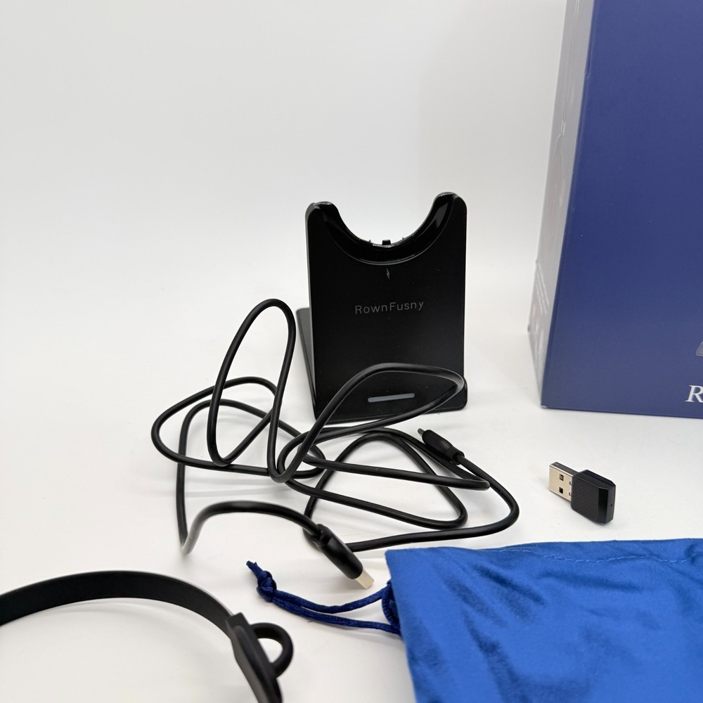 RownFusny R03-P Computer Headset with Microphone Noise Cancelling Bluetooth