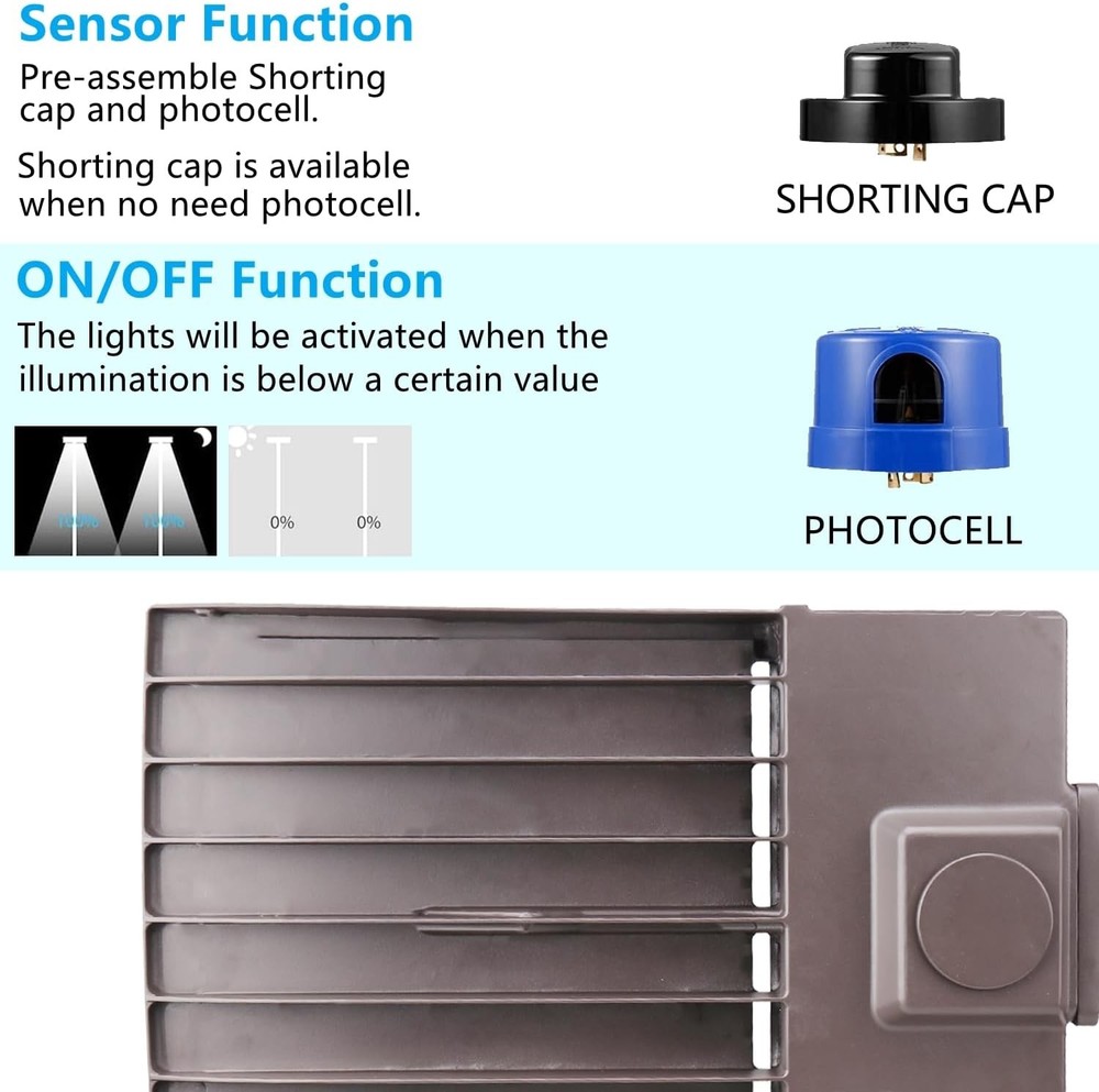 300W Dimmable LED Parking Lot Light