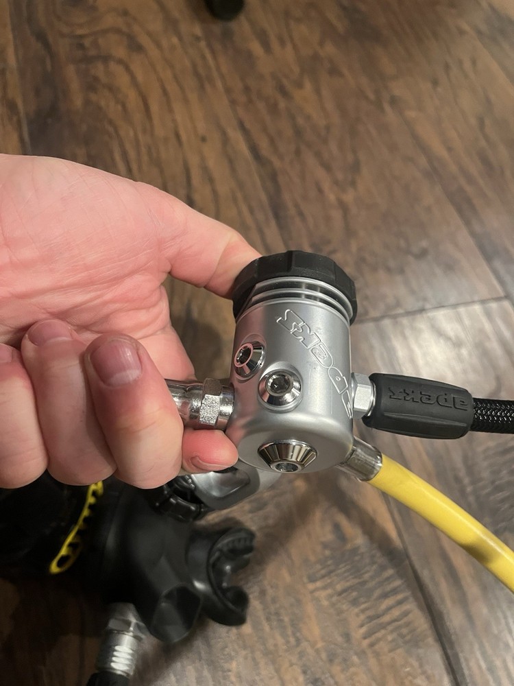Apeks Xl4 Regulator Setup + SPG