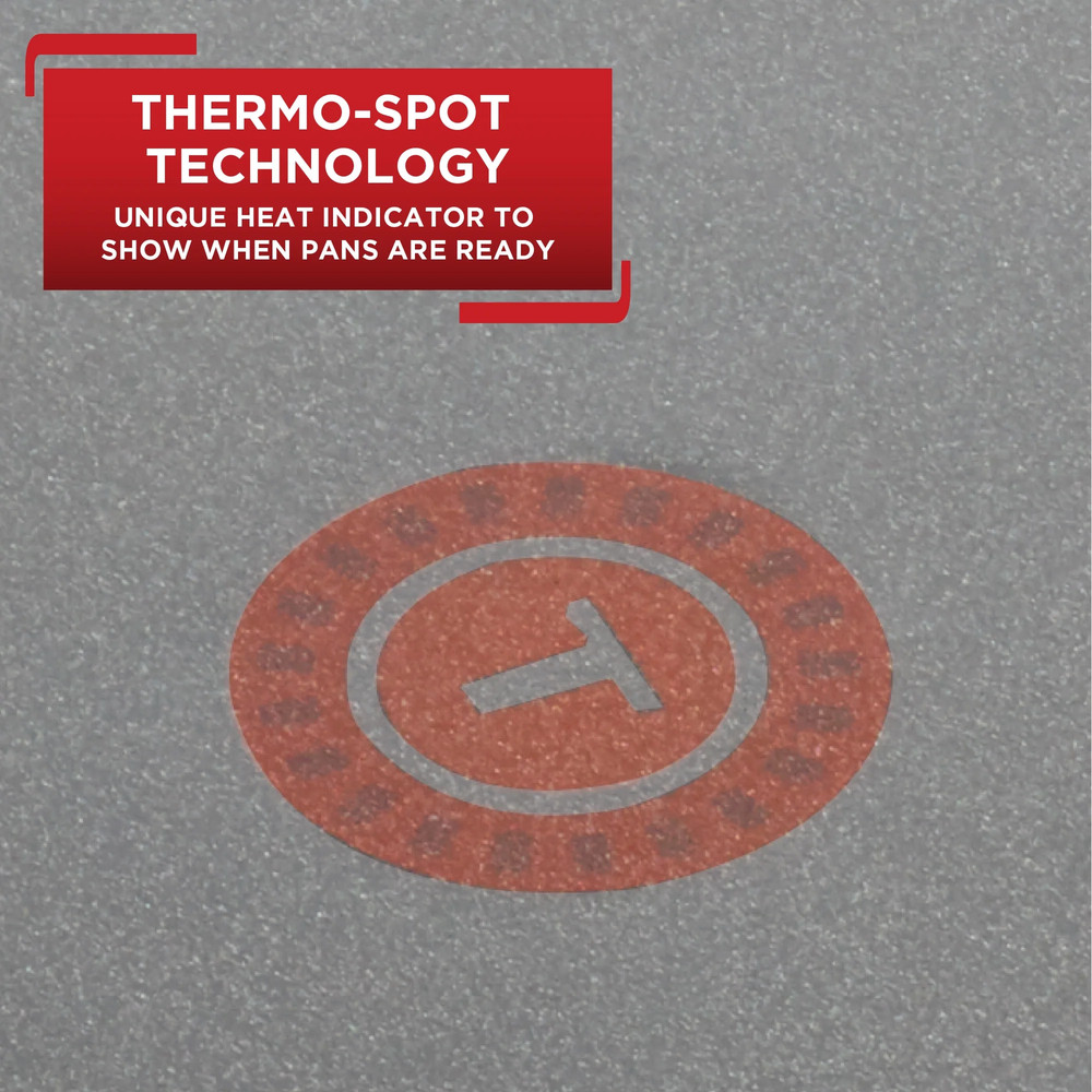 Nonstick Cookware, Griddle, 11 Inch, Grey