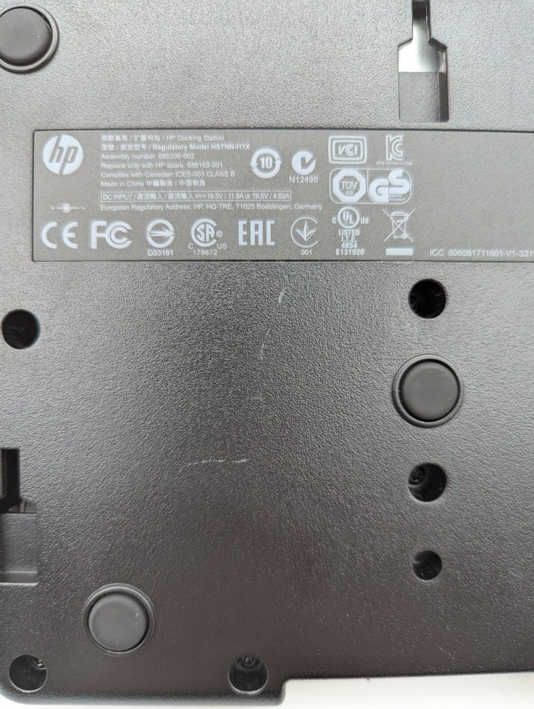 HP A7E32AA A7E32AA#ABA 90W EliteBook Docking Station - **READ!!!**