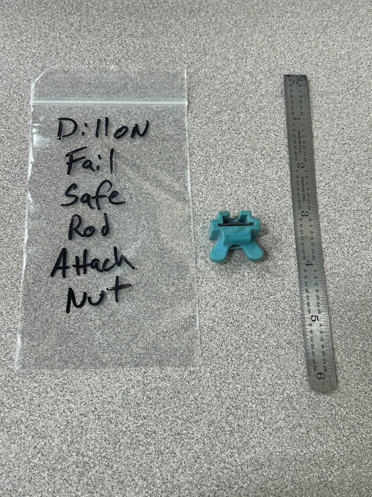 Dillon Precision Fail Safe Rod Attach Nut (USED)