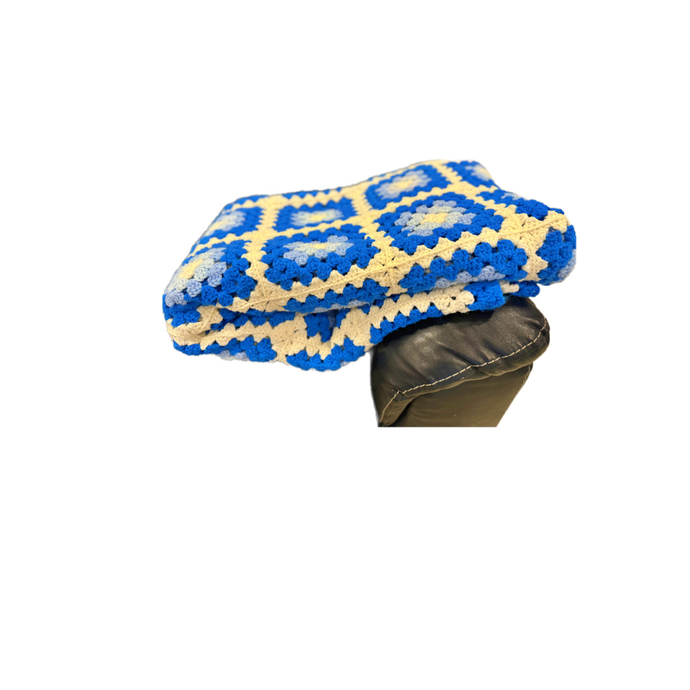 Granny Square Cottage Blanket Throw