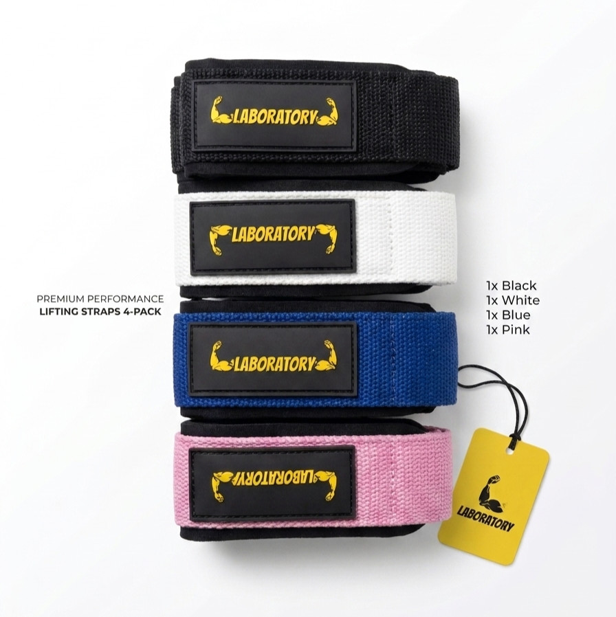 Maximum Lifting Straps Bundle 4pack