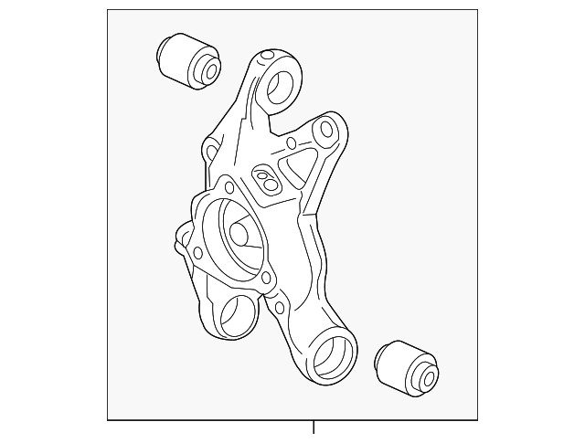 Genuine GM Knuckle 26622823