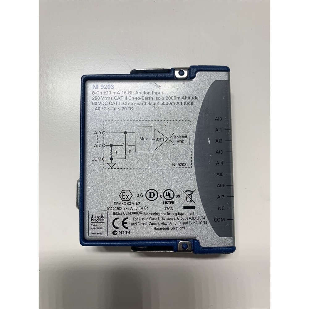 NEW National Instruments NI9203 NI-9203 C Series Current Input Module