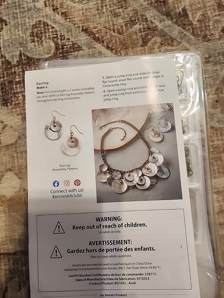 Ariel Beaded Jewelery Kit