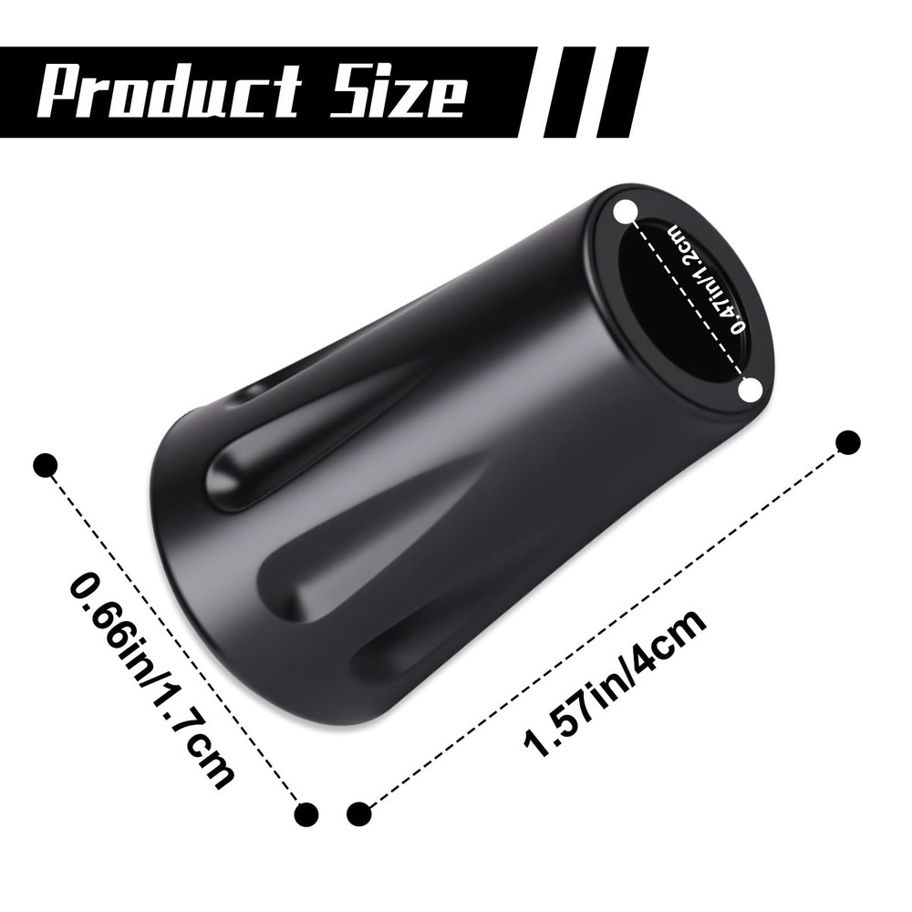 8Pcs Walking Stick Tips, Trekking Pole Tip, Walking Cane Tips Replacement