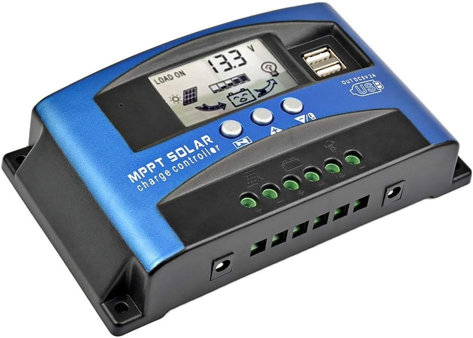Lightweight 100A MPPT Solar Charge Controller for Efficient Charging Needs