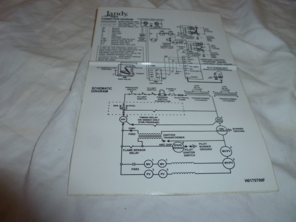 JANDY ELECTRONIC POOL/SPA HEATER TEMP CONTROL R0011700