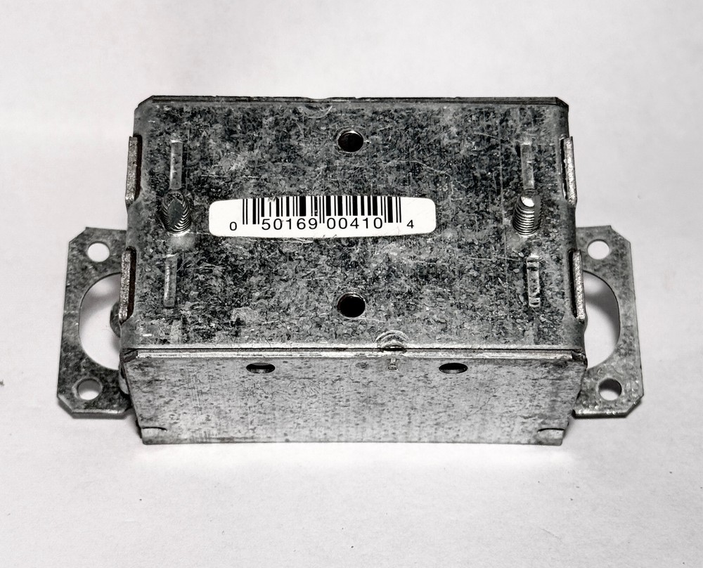 Switch Box, 1-1/2" Deep, NM Clamps, Ears