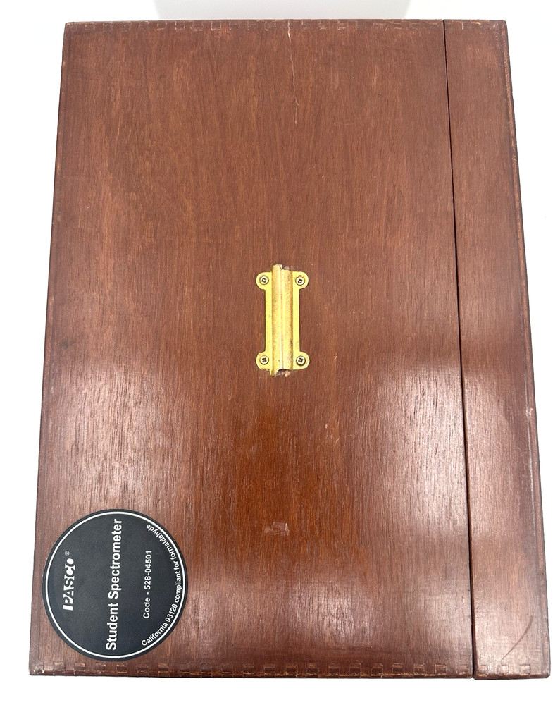 Large Wooden Storage Box (Box Joint) Pasco Student Spectrometer Case